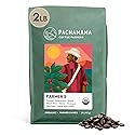 Pachamama Organic Coffee - Farmer's Blend Dark Roast Whole Bean Coffee - 2 lb - Farmer Owned & Regenerative