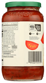 365 by Whole Foods Market, Organic Marinara Pasta Sauce, 25 Ounce