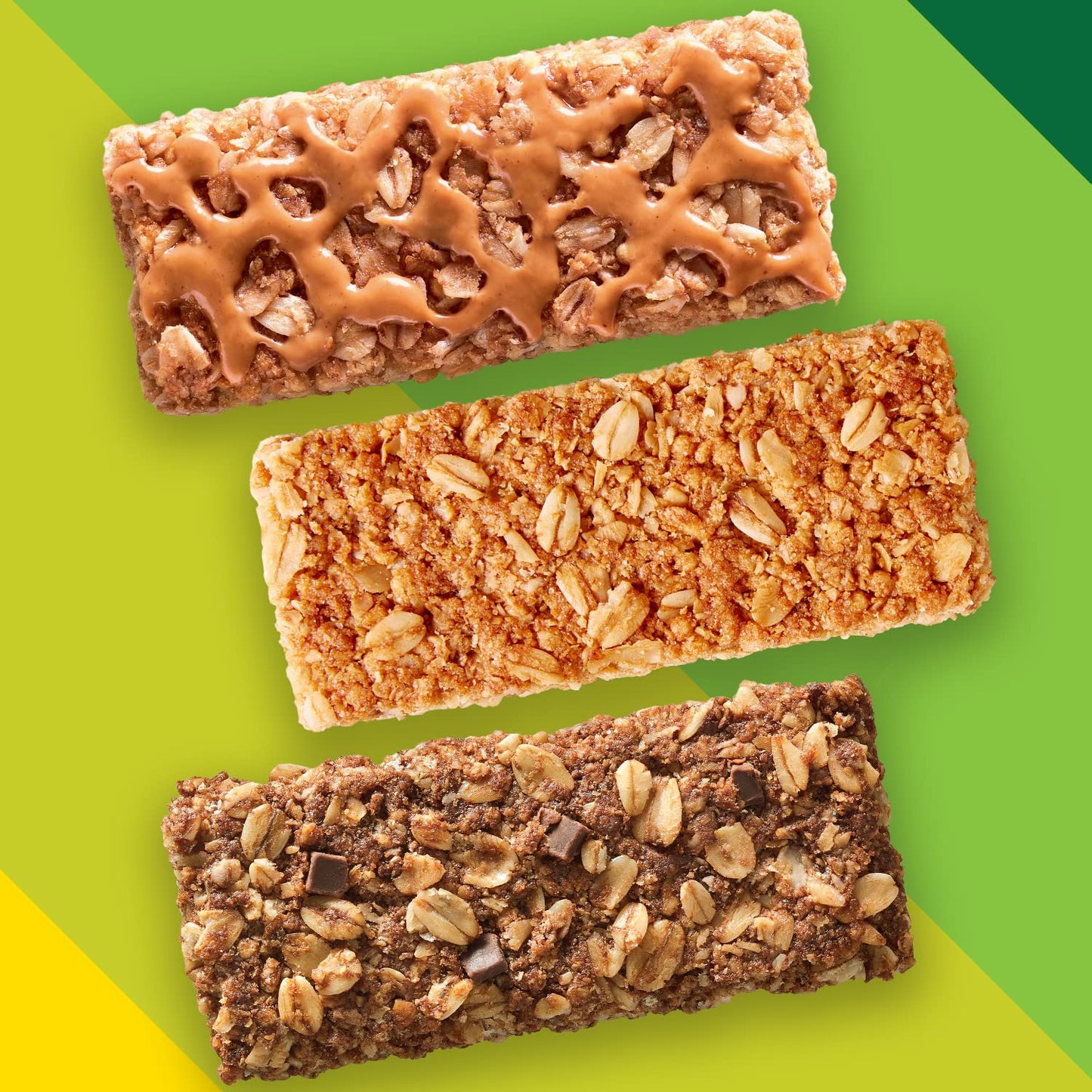 Nature Valley Crunchy Granola Bars, Oats & Honey, Peanut Butter, Oats & Dark Chocolate, Gluten Free, Value Pack, 60 Bars, 44.7 OZ (30 Pouches)