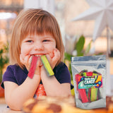 Freeze Dried Candy Fruit Crispy Rolls Variety Pack- Crunch Candy Snack- Space Theme Party Favor Gift Idea