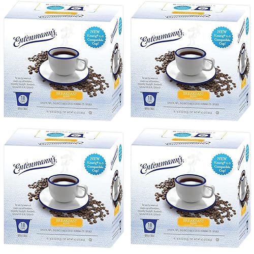 Entenmann's Single Serve Coffee, 4/18 count boxes (72 total) (Breakfast Blend)