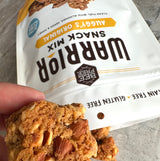 BeeFree Warrior Mix Gluten Free Granola - Chunky Granola Bites | Paleo, Low Carb, Grain Free, Preservative Free, Oat Free | Auggy’s Original Mix, 9