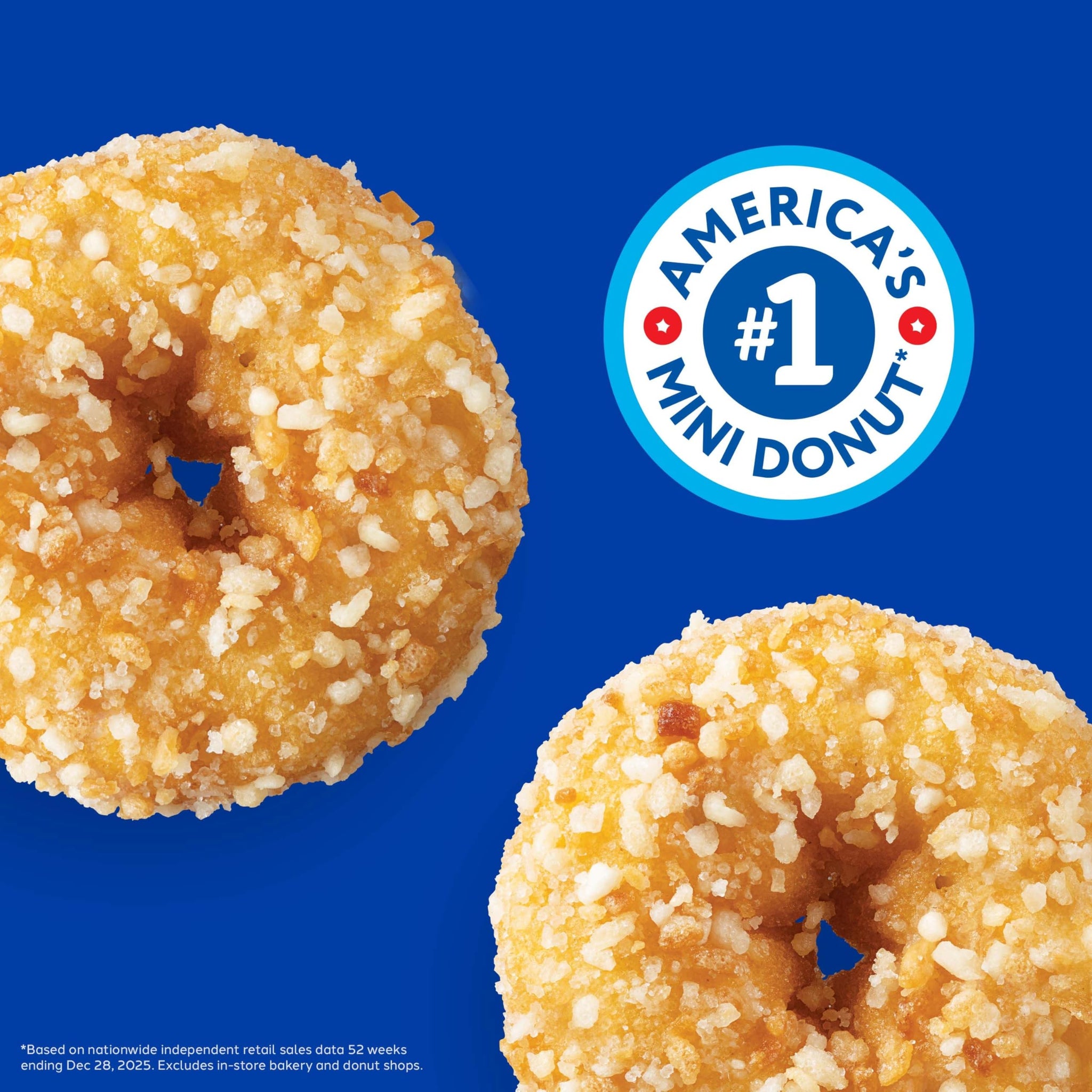 Hostess Donettes, Crunch Mini Donuts, 4 Oz. Sleeve (6 Mini Donuts)