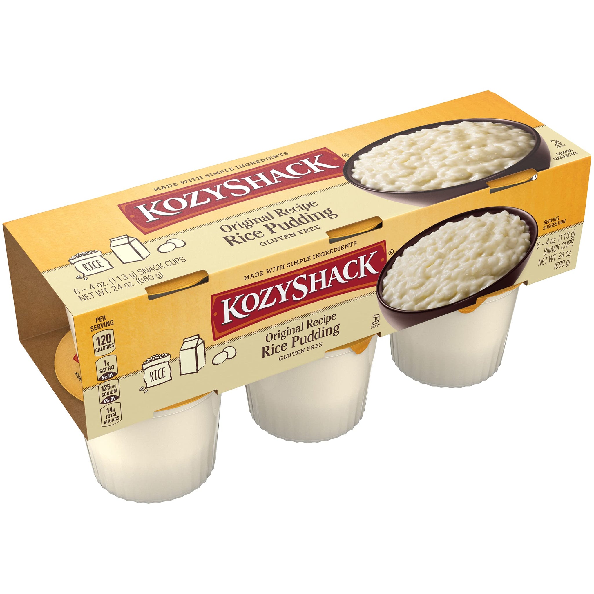Kozy Shack Original Rice Pudding, 24 OZ