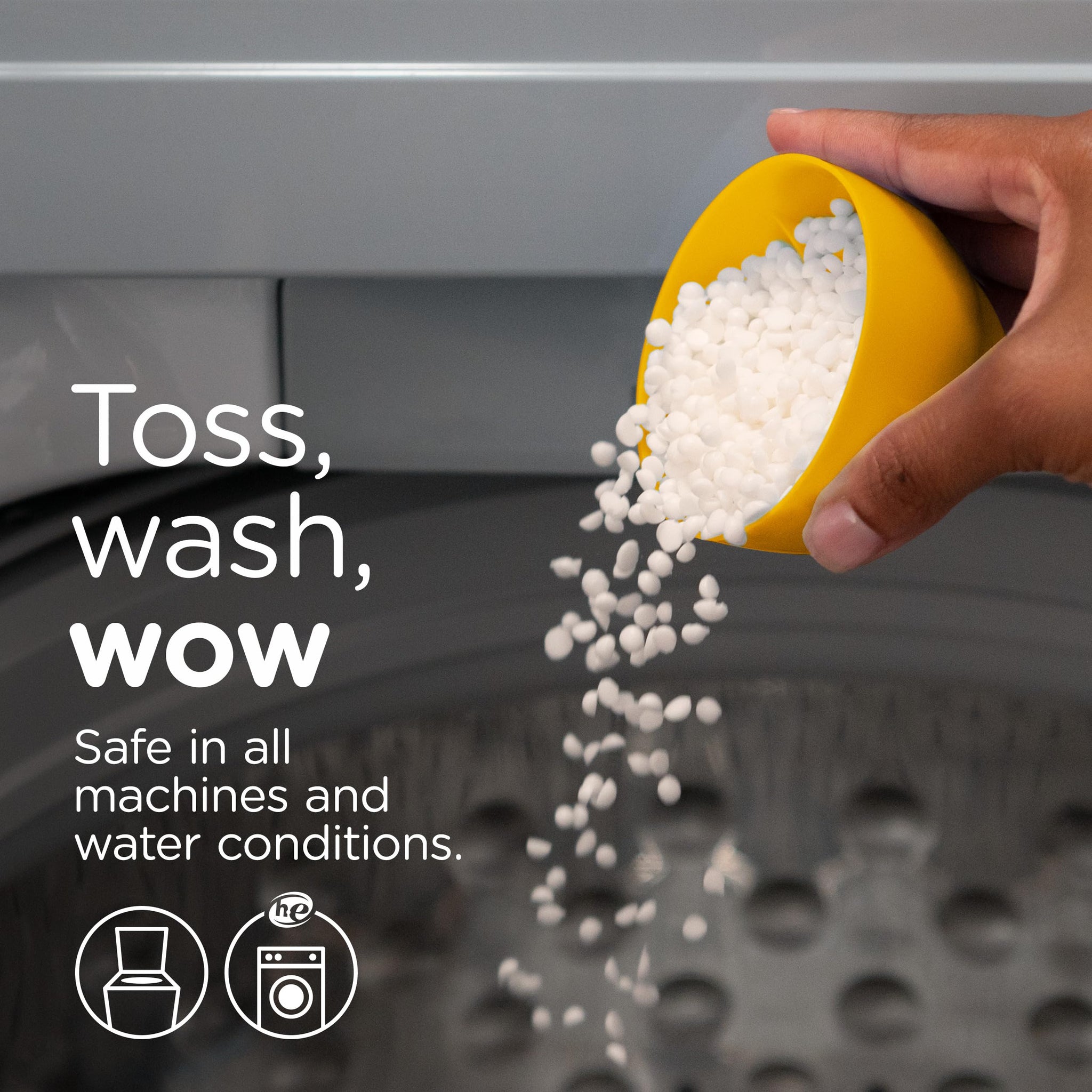 Downy Light Laundry Scent Booster Beads, Orange Blossom Scent, 24.0 OZ, In-wash fabric beads designed to be gentle with a light boost of scent, No