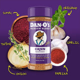 Dan-O’s All Star Seasoning Variety Pack - 5 Bottle Set - Original, Cheesoning, Preem-O, Cajun & Tac-O - All Purpose Spice Blends for Meat, Seafood