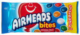 Airheads Candy, Bites, Assorted Fruit Flavors, Non-Melting, 4oz Packs, Box of 18 Packs