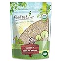 Food to Live Organic Old Fashioned Cornmeal Coarse, 2.5 Pounds - Non-GMO, Whole Grain, Vegan, Kosher, Bulk Yellow Milled Maize, Great for Baking