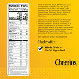 Cheerios Oat Crunch Oats 'N Honey Breakfast Cereal, Made with Whole Grain, Large Size, 18.2 oz