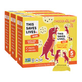 This Saves Lives Kids' Nut-Free Snack Bars, Helping to End Child Hunger, Individually Wrapped Kids Healthy Snack Bars - Gluten-Free, Non-GMO
