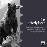 Endangered Species Chocolate Bar Grizzly Dark Raspberry, 3 oz