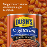 Bush's Best Canned Vegetarian Baked Beans, Source Of Plant Based Protein And Fiber, Low Fat, Gluten Free, 16 oz