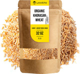 Organic Khorasan Wheat Berries (Kamut) 2LB Bulk - Ancient Whole Grain, High Protein & Fiber for Lasting Fullness, Meal Prep Friendly, Rice & Quinoa Alternative - Non-GMO Heirloom Grain, Stays Al Dente for Bowls, Salads & Baking