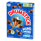 Drumstick Mini Drums Vanilla Sundae Cones, 20 Count