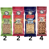 Assorted Peanuts Variety Pack - 10 Single-Serve Snack Bags | Salt & Lime, Spicy, Japanese & Hot Flavors | Crunchy Peanut Snacks for Lunchboxes
