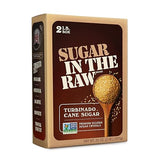 In The Raw Granulated Turbinado Cane Sugar, 2 lb Box, Pure, All-Natural Turbinado Sugar, Non-GMO Project Verified, Kosher, Vegan and Gluten Free