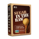 In The Raw Granulated Turbinado Cane Sugar, 2 lb Box, Pure, All-Natural Turbinado Sugar, Non-GMO Project Verified, Kosher, Vegan and Gluten Free