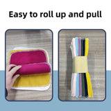 Simnice Reusable Paper Towels Washable - 30 Pack Zero Waste Paperless Paper Towel Absorbent Reusable Paper Towel, 100% Cotton Paper Towels