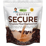 ANDREW LESSMAN Secure Soy Complete Meal Replacement - Coffee 100 Servings - Only 69 Calories, 7g Non-GMO Soy Protein, Vitamins and Minerals, Low-Fat