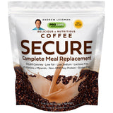 ANDREW LESSMAN Secure Soy Complete Meal Replacement - Coffee 100 Servings - Only 69 Calories, 7g Non-GMO Soy Protein, Vitamins and Minerals, Low-Fat