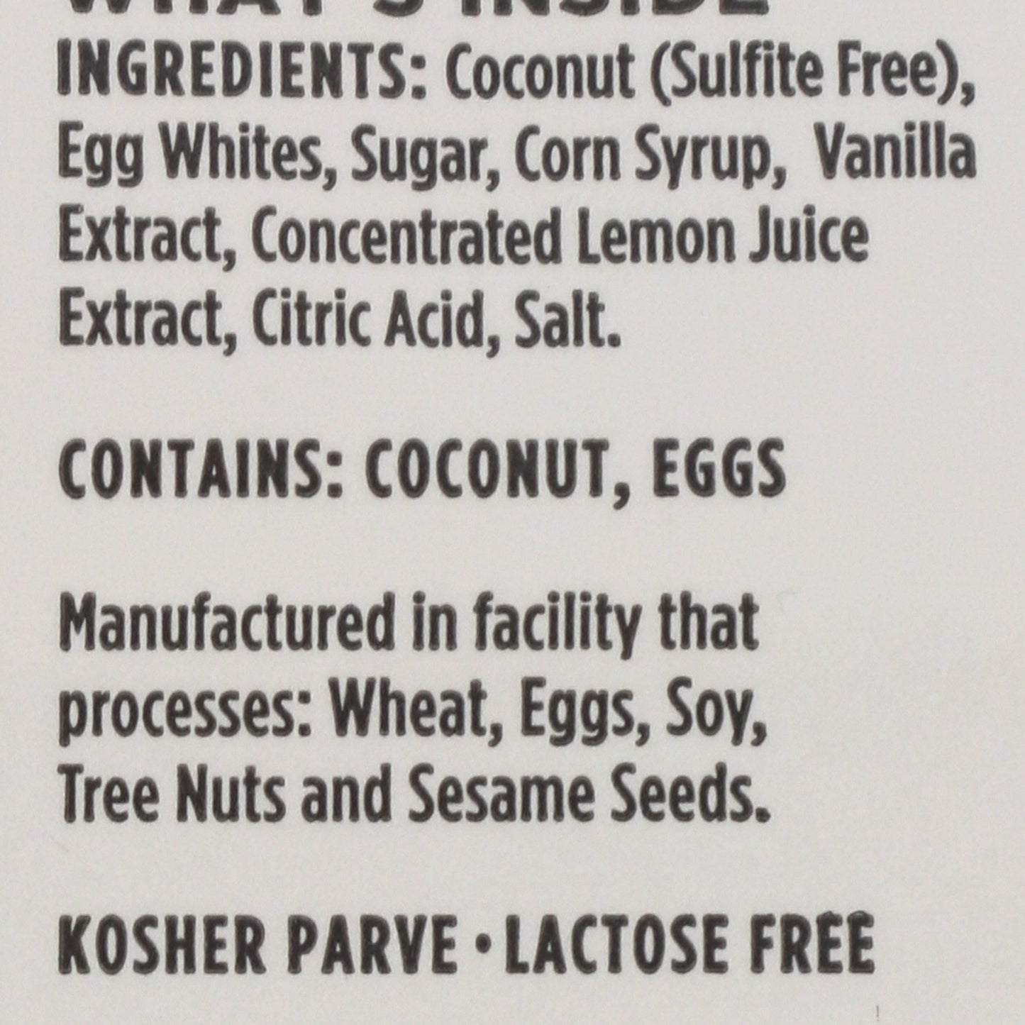 LILLYS HOMESTYLE BAKE SHOP Coconut Macaroon Cookies, 8 OZ