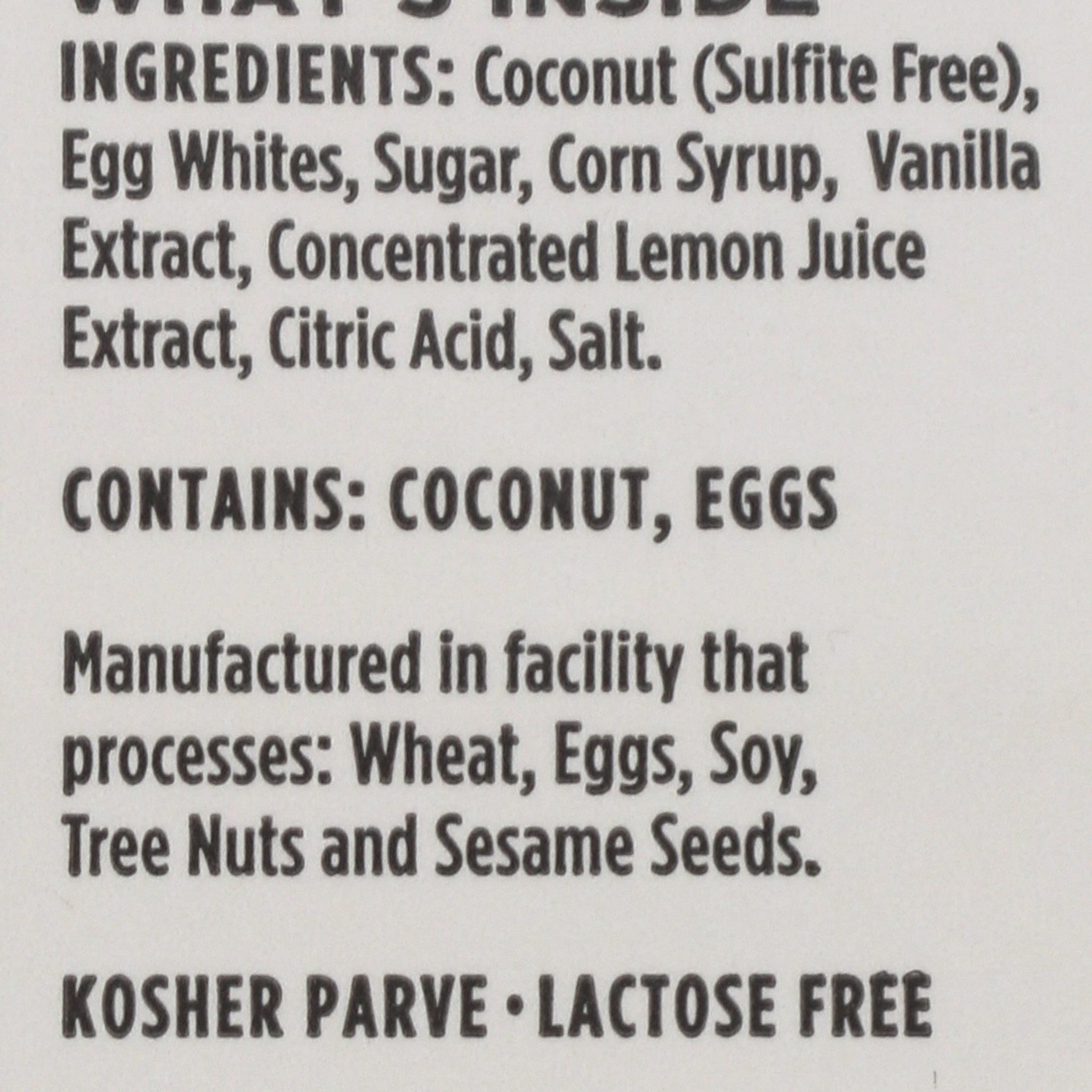 LILLYS HOMESTYLE BAKE SHOP Coconut Macaroon Cookies, 8 OZ