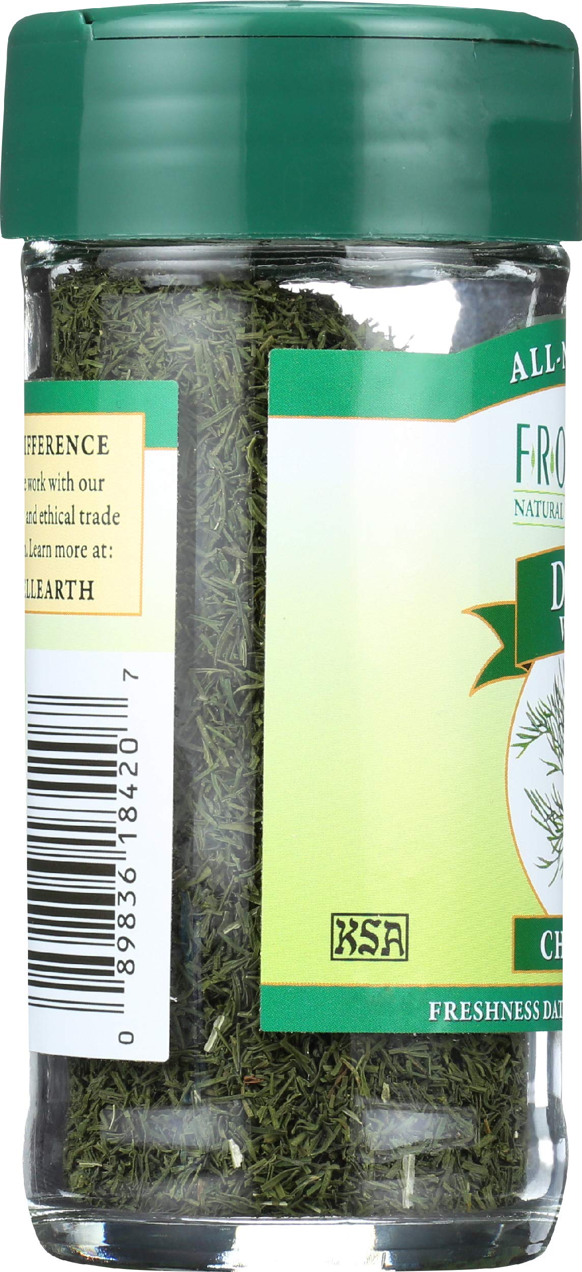Frontier Dill Weed Spice - Chopped - 0.35 Ounces