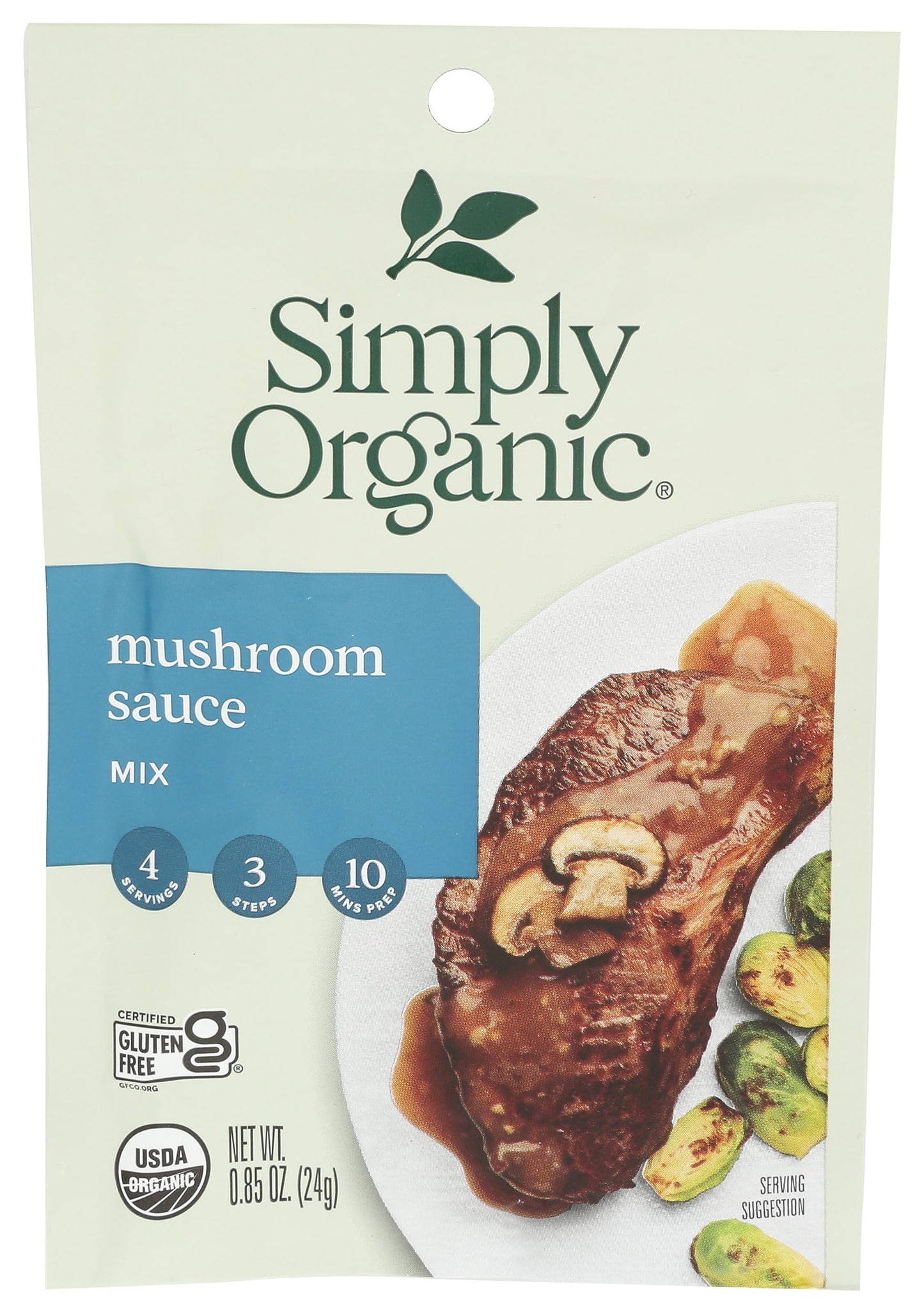 Simply Organic Organic Season Mix - Mushroom Sauce - 0.85 Ounces