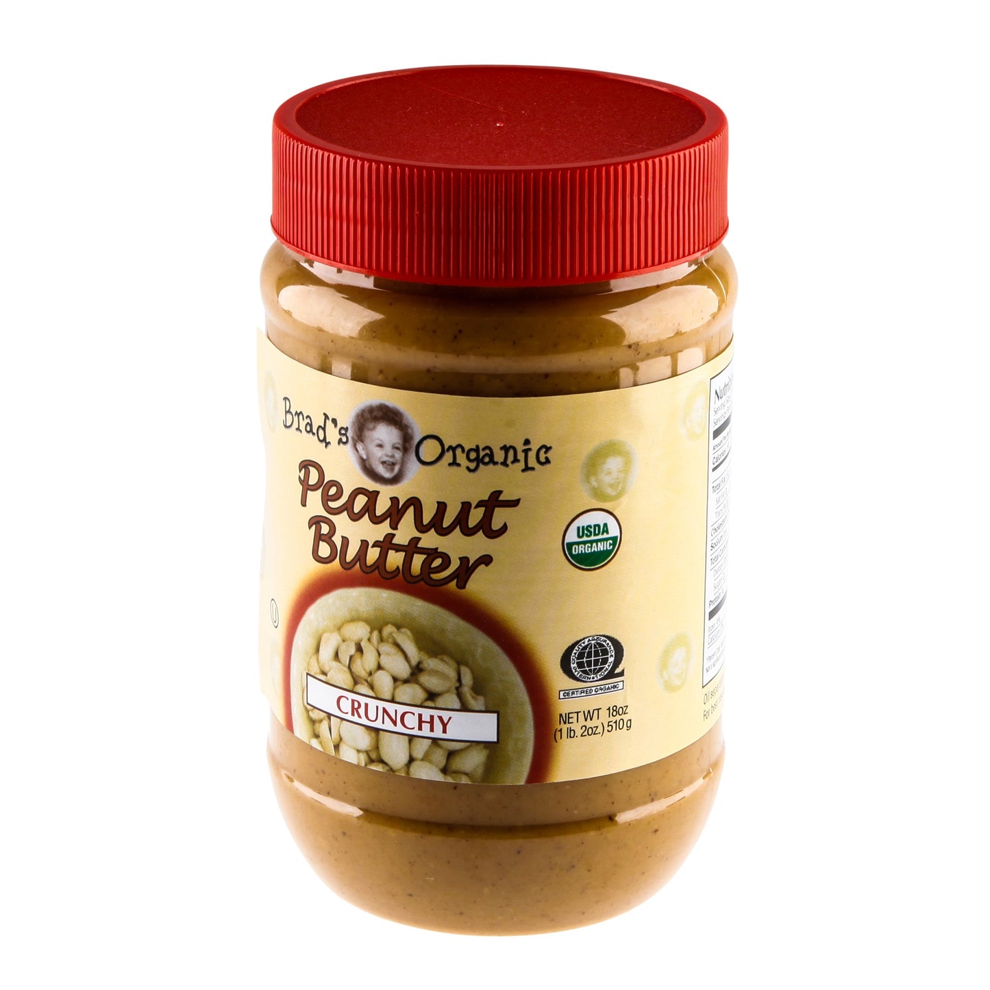 Brad's Organic, Brads Organic Pb Crunchy, 18 Oz