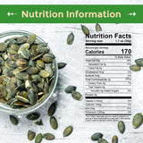 Sincerely Nuts - Raw Unsalted Shelled Pepitas Pumpkin Seeds | Healthy Antioxidant All Natural Snack Food or Toppings | Vegan, Kosher, Gluten Free Food