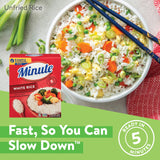 Minute Instant White Rice, 72-Ounce Box, Light and Fluffy, for Quick Dinner Meals