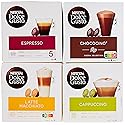 Nescafe Dolce Gusto 4 Flavour Variety Pack (64 Capsules) Boxed