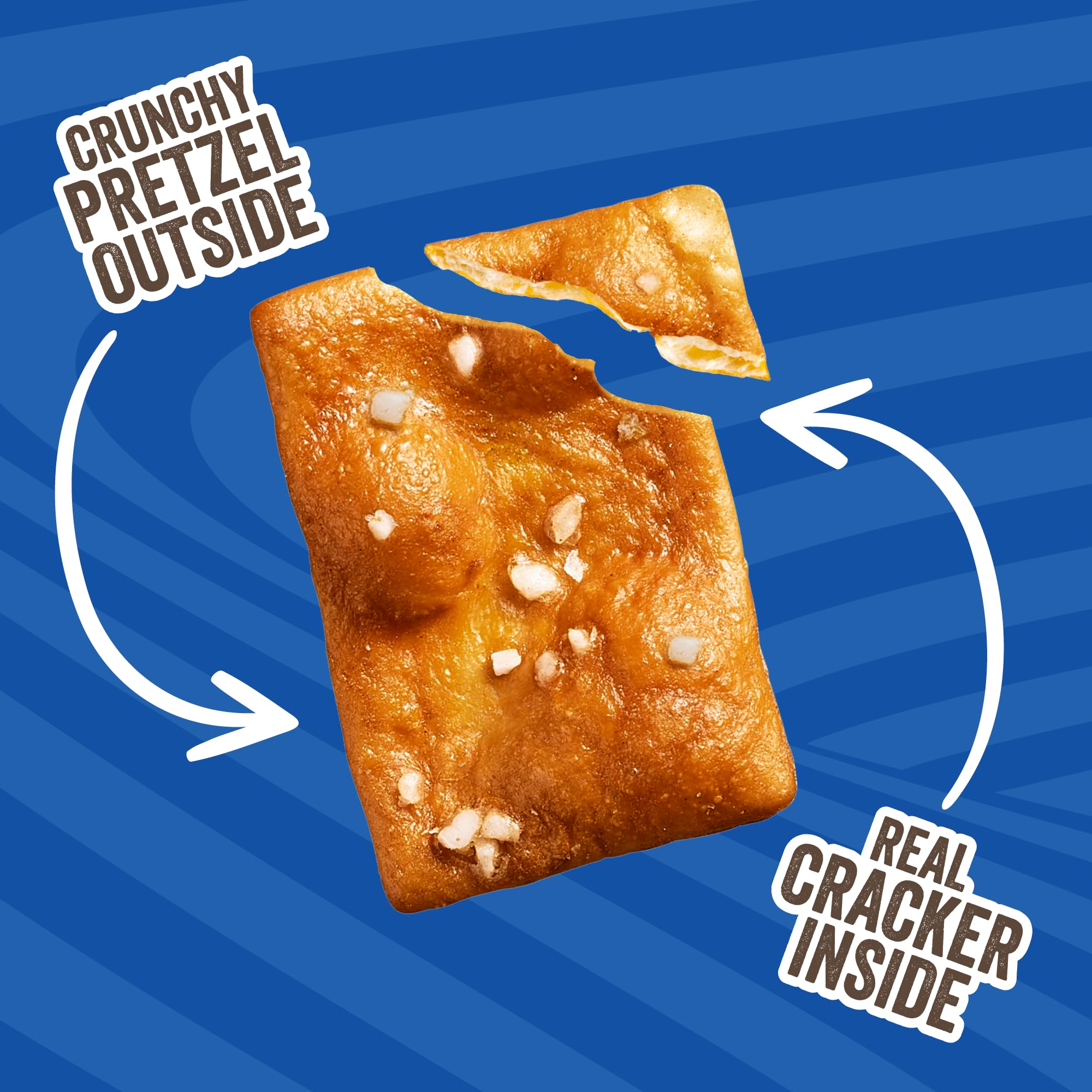 PRETZELIZED Snacks - Pretzel Snack Packs, Classic Sea Salt 0.75 oz Bags (Pack of 24)