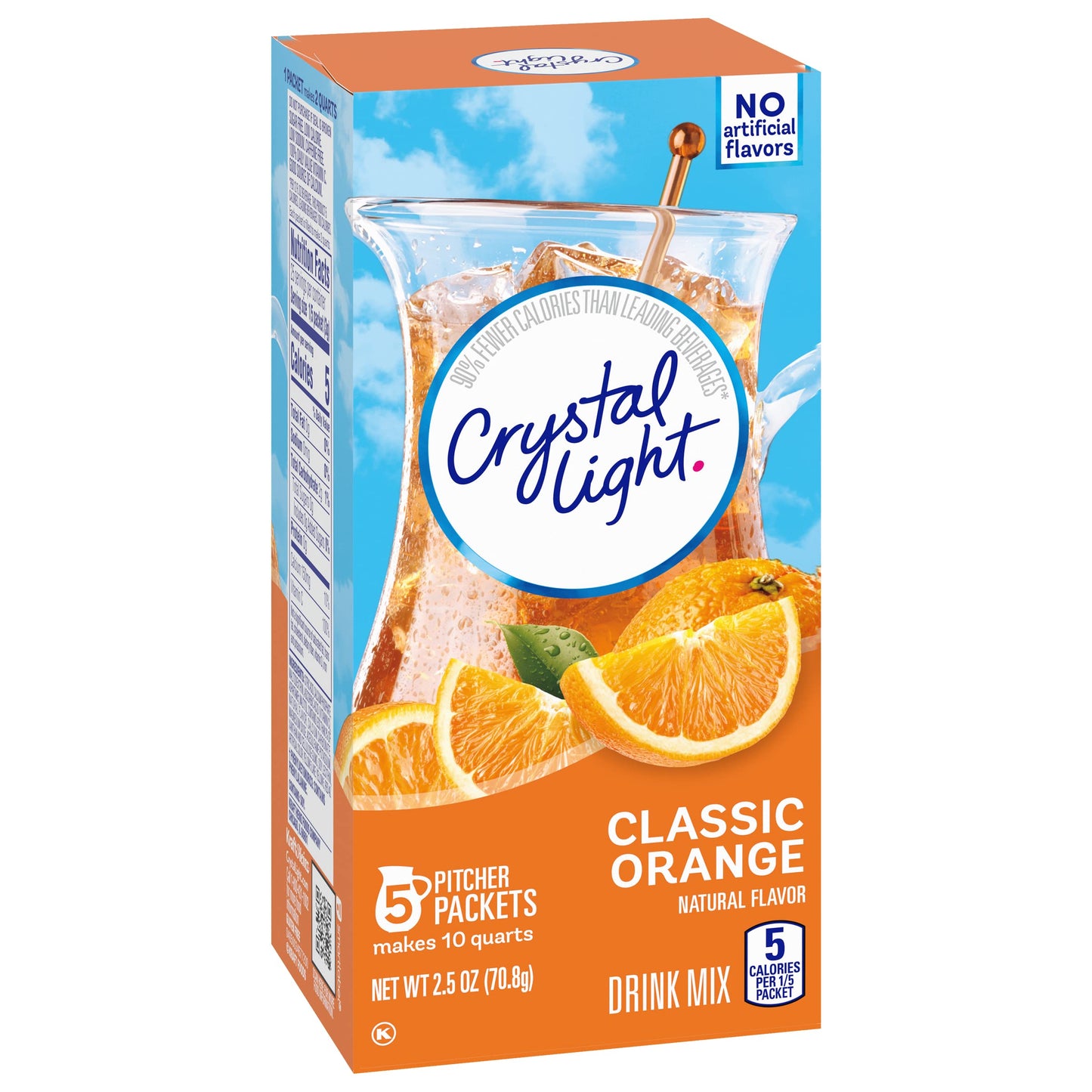 Crystal Light Classic Orange Drink Mix (5 Pitcher Packets)
