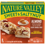 Nature Valley Sweet and Salty Nut Granola Bars, Almond, 6 Bars, 7.2 oz