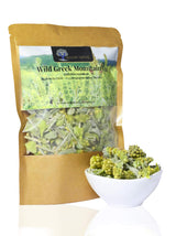 Organic Greek Mountain Tea Premium Quality from Mount Olympus Handpicked and Air-Dried (sideritis scardica) 40g (1.41oz) approx 60 Cups in DoyPack