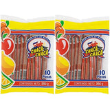 Chaca-Chaca Tamarindo De Frutas - Sal Y Chile Tamarind Mexican Candy, Dulces Mexicanos, 20 Pcs Pack 2 - Authentic Tamarind Candy