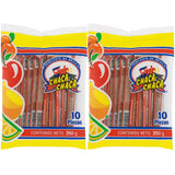 Chaca-Chaca Tamarindo De Frutas - Sal Y Chile Tamarind Mexican Candy, Dulces Mexicanos, 20 Pcs Pack 2 - Authentic Tamarind Candy