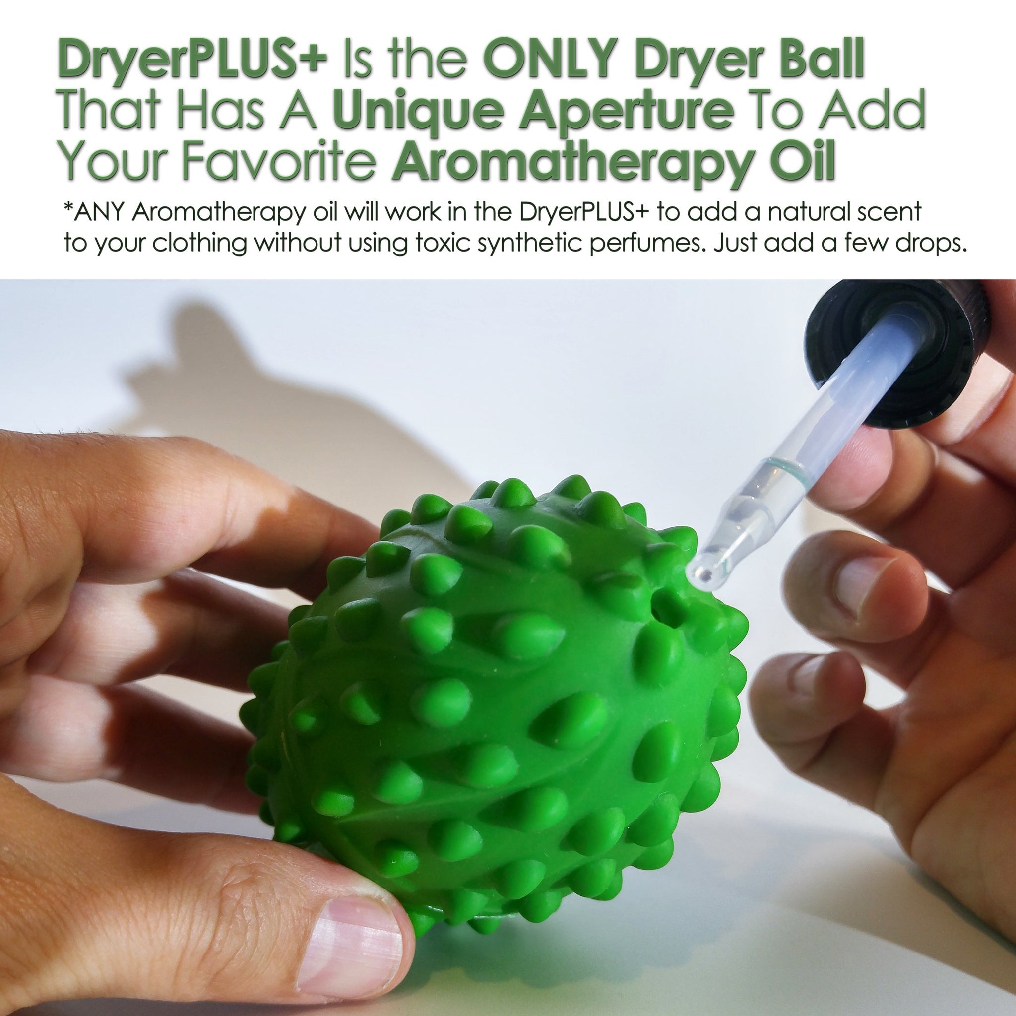 DryerPlus Dryer Balls XL | The BEST Made Reusable Non Toxic Laundry Softener & Wrinkle Release | Replaces Fabric Softener Liquid, Dryer Sheets & Wool