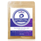 Sou Zen Blue Butterfly Pea Flower Powder 2.8oz (80g) Culinary Grade | Natural Superfood for Teas Smoothies Baking | Vibrant Color Changing Ingredient