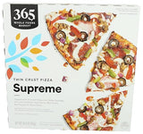 365 by Whole Foods Market Supreme Thin Crust Pizza, 14.5 OZ