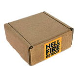 Hell Fire Detroit Jalapeño Hot Sauce (Medium), Crafted with Fresh, Fire-Roasted Jalapeño Chile Peppers, All-Natural, Vegan, Gluten-Free, Low Sodium