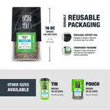 Tiesta Tea - Aromatic Lemon Matcha Green Tea - Tasmanian Herbs & Matcha, Premium Loose Leaf Tea Blend, Boost Metabolism, Caffeinated, Refreshing