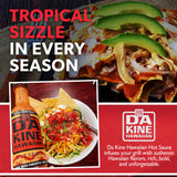 Da Kine Hawaiian Hot Sauce - Mild Cayenne Hot Sauce Made with Pineapple Juice - Hot Sauce for Dipping, Drizzling, Marinades & Everyday Cooking