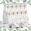 YHNTGB 120 Pack Bible theme facial tissues Individual tissue pack bulk Christian pocket size travel tissue with Floral Pattern for Holiday travel