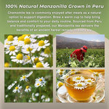 Hanan Te de Manzanilla 40g - Chamomile Loose Leaf Tea for Relaxation & Digestive Support, Natural Herbal Tea from Peru (1.41oz)