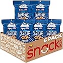 Nut Harvest Flavored Cashews, Doritos Cool Ranch, 3 oz Bags (6 Pack), 5g Protein Per Serving