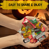YAY! FUN Halloween Candy, Assorted Chocolate Candy Variety Pack, Individually Wrapped Mini Chocolates, 2 Pounds Bulk Bag, Perfect for Trick or Treat