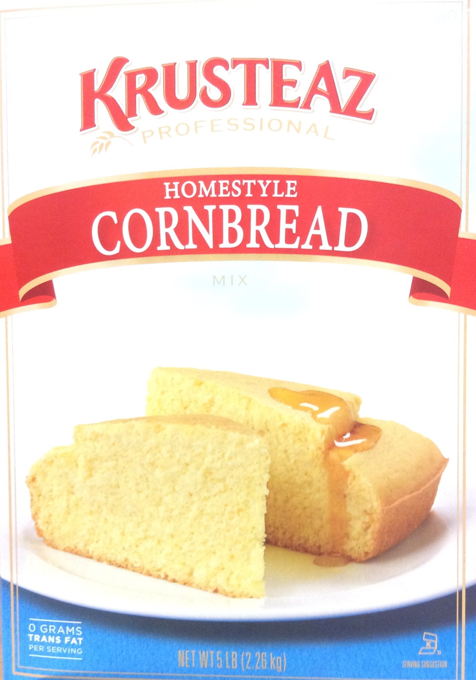 5 Pounds Krusteaz Homestyle Cornbread Mix Just Add Water Restaurant Quality