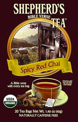 Organic Spicy Red Chai Bible Verse Tea
